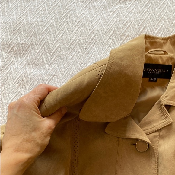 Pendleton Tan Trench Coat for Women SZ 9/10 - Picture 9 of 16
